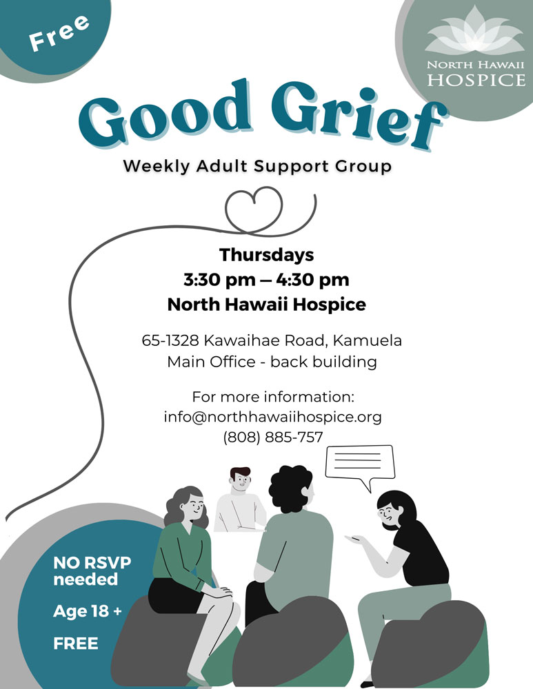 Grief support flyer