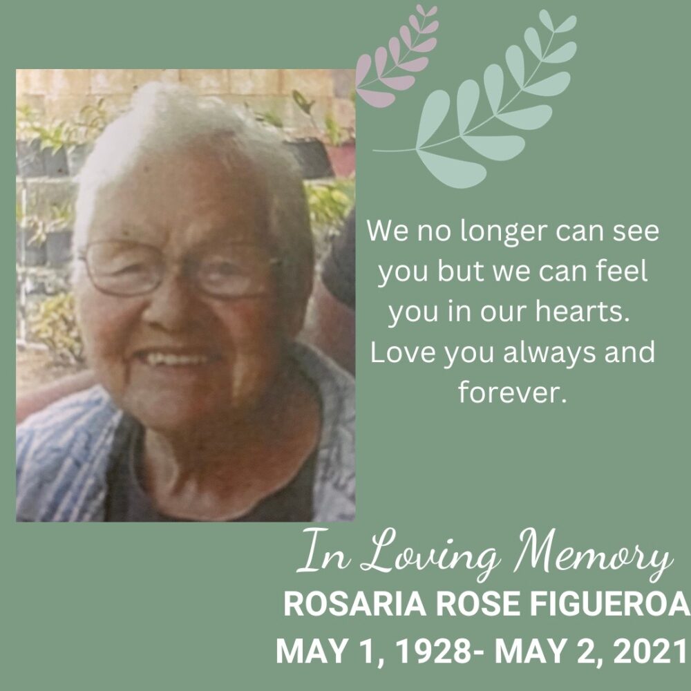 Hospice Memorials-2023 - Rosaria Rose Figueroa
