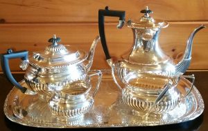 Sterling Tea Set (in auction)